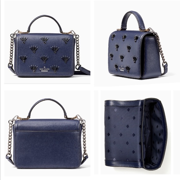 kate spade Handbags - Kate Spade Maisie Embellished Leather Crossbody